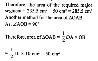 RD Sharma Class 10 Solutions Chapter 13 Areas Related to Circles Ex 13.3 17