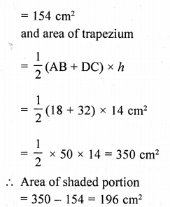 RD Sharma Class 10 Solutions Chapter 13 Areas Related to Circles Ex 13.4 110