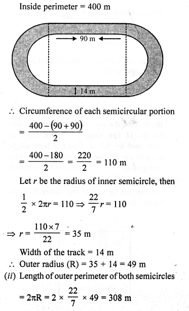 RD Sharma Class 10 Solutions Chapter 13 Areas Related to Circles Ex 13.4 18