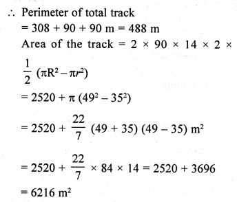 RD Sharma Class 10 Solutions Chapter 13 Areas Related to Circles Ex 13.4 19