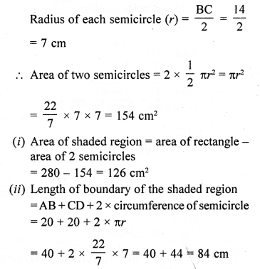 RD Sharma Class 10 Solutions Chapter 13 Areas Related to Circles Ex 13.4 34