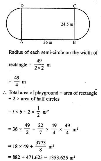 RD Sharma Class 10 Solutions Chapter 13 Areas Related to Circles Ex 13.4 4