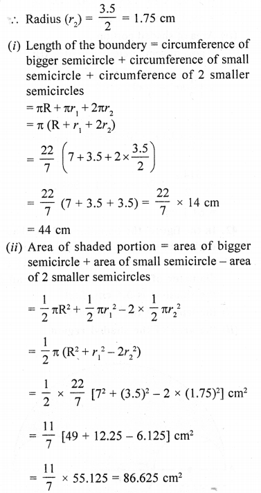 RD Sharma Class 10 Solutions Chapter 13 Areas Related to Circles Ex 13.4 93