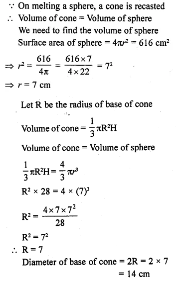 RD Sharma Class 10 Solutions Chapter 14 Surface Areas and Volumes Ex 14.1 19