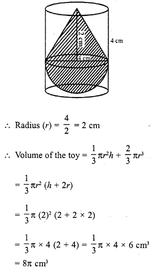 RD Sharma Class 10 Solutions Chapter 14 Surface Areas and Volumes Ex 14.2 33