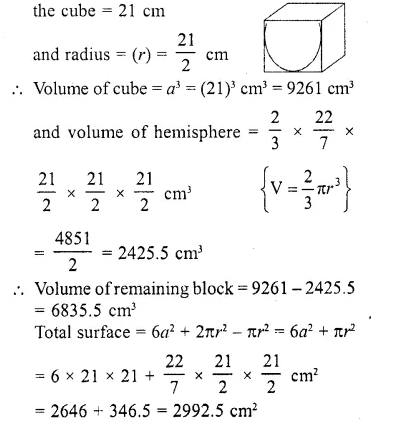 RD Sharma Class 10 Solutions Chapter 14 Surface Areas and Volumes Ex 14.2 37