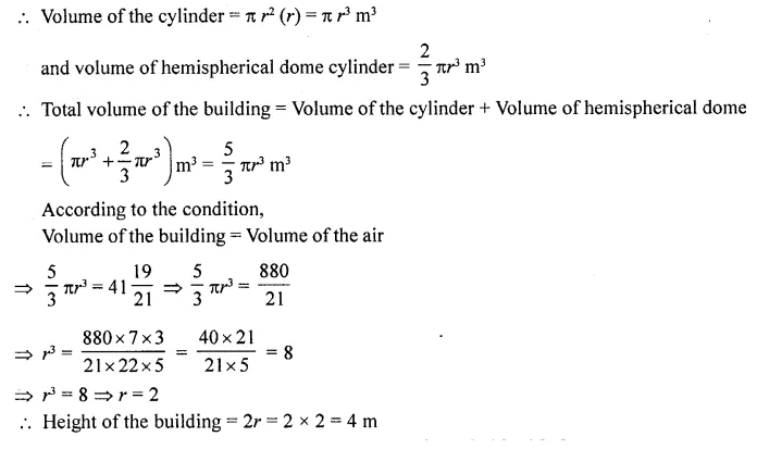RD Sharma Class 10 Solutions Chapter 14 Surface Areas and Volumes Ex 14.2 51