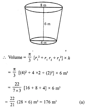 RD Sharma Class 10 Solutions Chapter 14 Surface Areas and Volumes MCQS 16