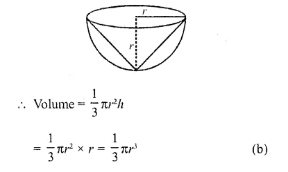 RD Sharma Class 10 Solutions Chapter 14 Surface Areas and Volumes MCQS 36