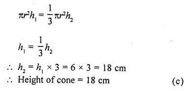 RD Sharma Class 10 Solutions Chapter 14 Surface Areas and Volumes MCQS 46
