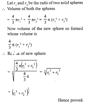 RD Sharma Class 10 Solutions Chapter 14 Surface Areas and Volumes Revision Exercise 37