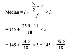 RD Sharma Class 10 Solutions Chapter 15 Statistics Ex 15.4 38