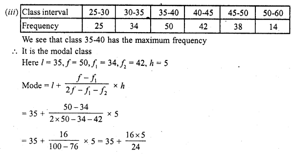 RD Sharma Class 10 Solutions Chapter 15 Statistics Ex 15.5 10