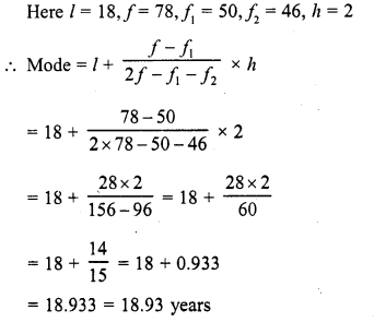 RD Sharma Class 10 Solutions Chapter 15 Statistics Ex 15.5 14