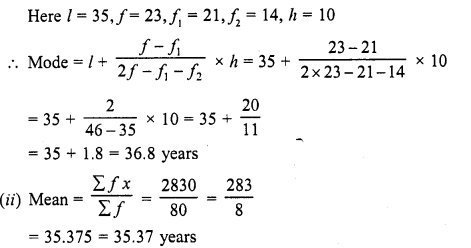 RD Sharma Class 10 Solutions Chapter 15 Statistics Ex 15.5 27