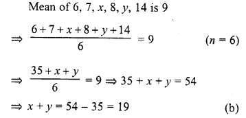 RD Sharma Class 10 Solutions Chapter 15 Statistics MCQS 18