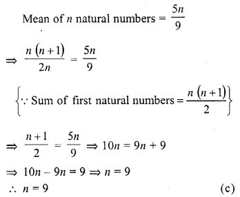 RD Sharma Class 10 Solutions Chapter 15 Statistics MCQS 21