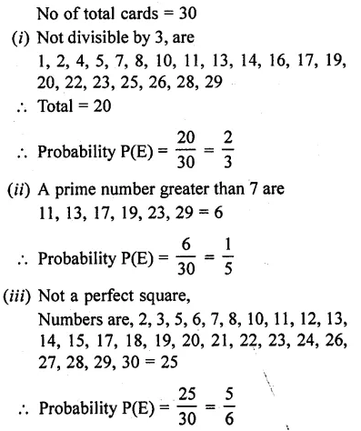 RD Sharma Class 10 Solutions Chapter 16 Probability Ex 16.1 47