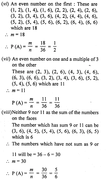 RD Sharma Class 10 Solutions Chapter 16 Probability Ex 16.1 52