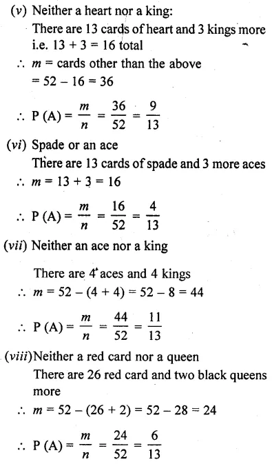 RD Sharma Class 10 Solutions Chapter 16 Probability Ex 16.1 7