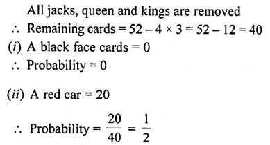 RD Sharma Class 10 Solutions Chapter 16 Probability Ex 16.1 72