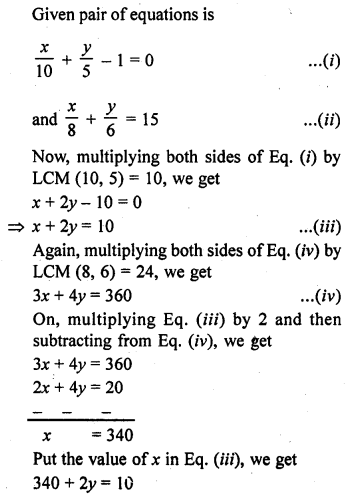 RD Sharma Class 10 Solutions Chapter 3 Pair of Linear Equations in Two Variables Ex 3.3 106