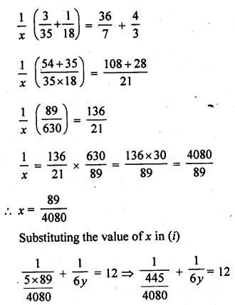 RD Sharma Class 10 Solutions Chapter 3 Pair of Linear Equations in Two Variables Ex 3.3 34