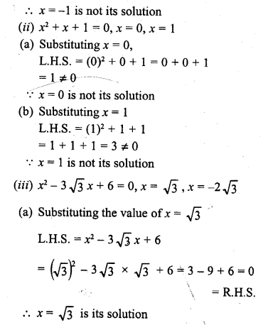RD Sharma Class 10 Solutions Chapter 4 Quadratic Equations Ex 4.1 11