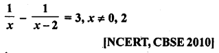 RD Sharma Class 10 Solutions Chapter 4 Quadratic Equations Ex 4.3 13