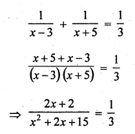 RD Sharma Class 10 Solutions Chapter 4 Quadratic Equations Ex 4.9 1