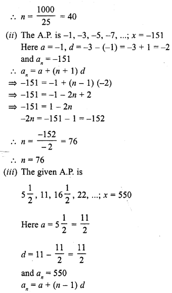RD Sharma Class 10 Solutions Chapter 5 Arithmetic Progressions Ex 5.4 28