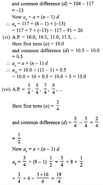 RD Sharma Class 10 Solutions Chapter 5 Arithmetic Progressions Ex 5.4 4