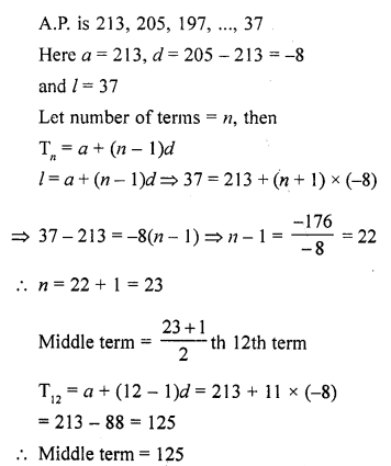 RD Sharma Class 10 Solutions Chapter 5 Arithmetic Progressions Ex 5.4 45