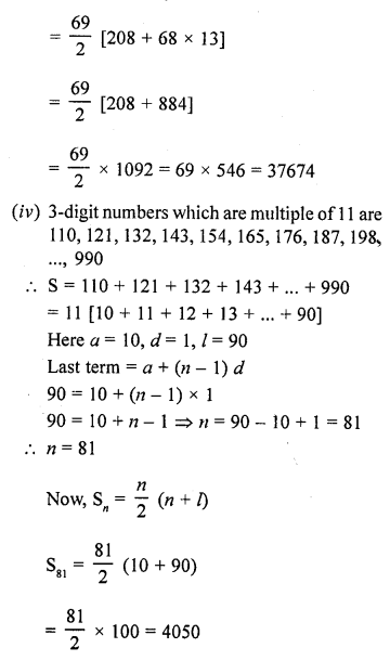 RD Sharma Class 10 Solutions Chapter 5 Arithmetic Progressions Ex 5.6 34