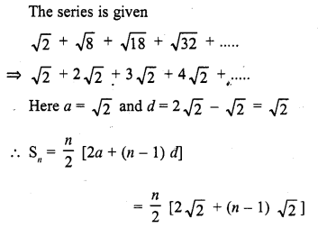 RD Sharma Class 10 Solutions Chapter 5 Arithmetic Progressions MCQS 24