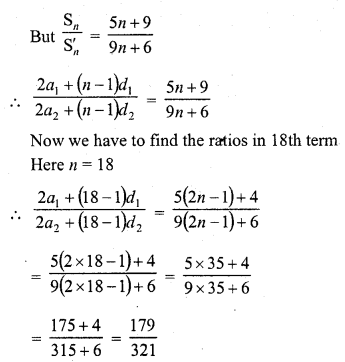 RD Sharma Class 10 Solutions Chapter 5 Arithmetic Progressions MCQS 43