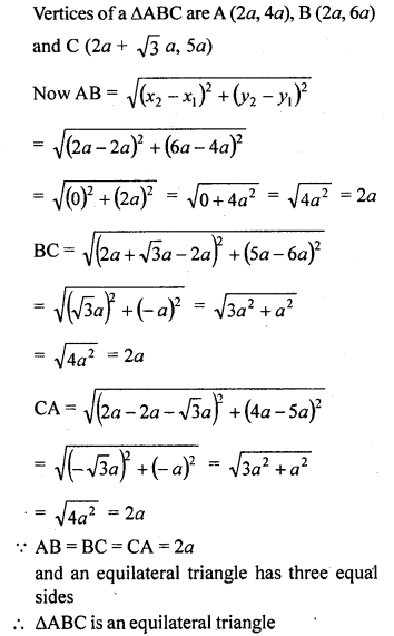 RD Sharma Class 10 Solutions Chapter 6 Co-ordinate Geometry Ex 6.2 19