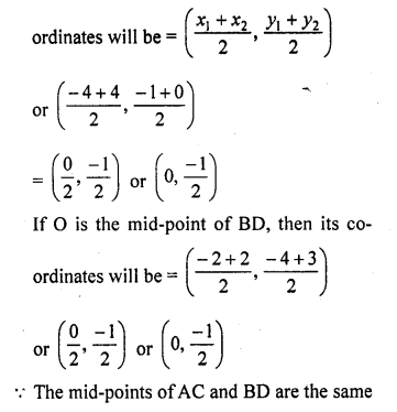 RD Sharma Class 10 Solutions Chapter 6 Co-ordinate Geometry Ex 6.3 33