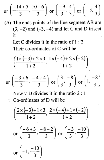RD Sharma Class 10 Solutions Chapter 6 Co-ordinate Geometry Ex 6.3 4