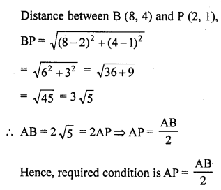 RD Sharma Class 10 Solutions Chapter 6 Co-ordinate Geometry MCQS 60