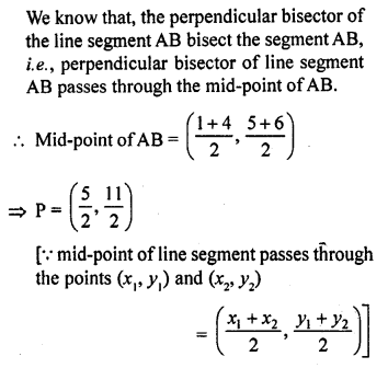 RD Sharma Class 10 Solutions Chapter 6 Co-ordinate Geometry VSAQS 36