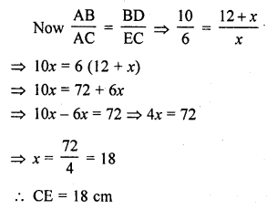 RD Sharma Class 10 Solutions Chapter 7 Triangles Ex 7.3 10