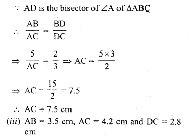 RD Sharma Class 10 Solutions Chapter 7 Triangles Ex 7.3 2