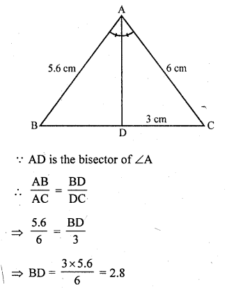 RD Sharma Class 10 Solutions Chapter 7 Triangles Ex 7.3 6