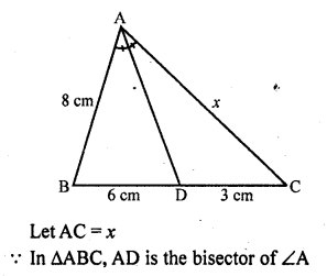 RD Sharma Class 10 Solutions Chapter 7 Triangles MCQS 16