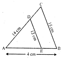 RD Sharma Class 10 Solutions Chapter 7 Triangles Revision Exercise 10