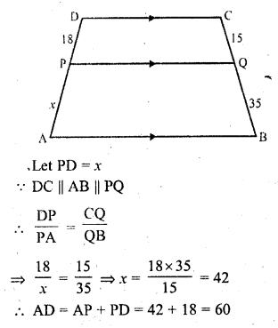 RD Sharma Class 10 Solutions Chapter 7 Triangles Revision Exercise 41