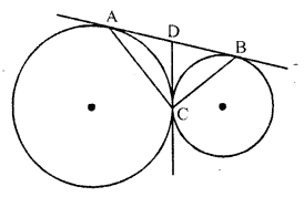 RD Sharma Class 10 Solutions Chapter 8 Circles MCQS 10