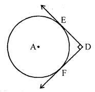 RD Sharma Class 10 Solutions Chapter 8 Circles MCQS 52