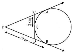 RD Sharma Class 10 Solutions Chapter 8 Circles VSAQS 2